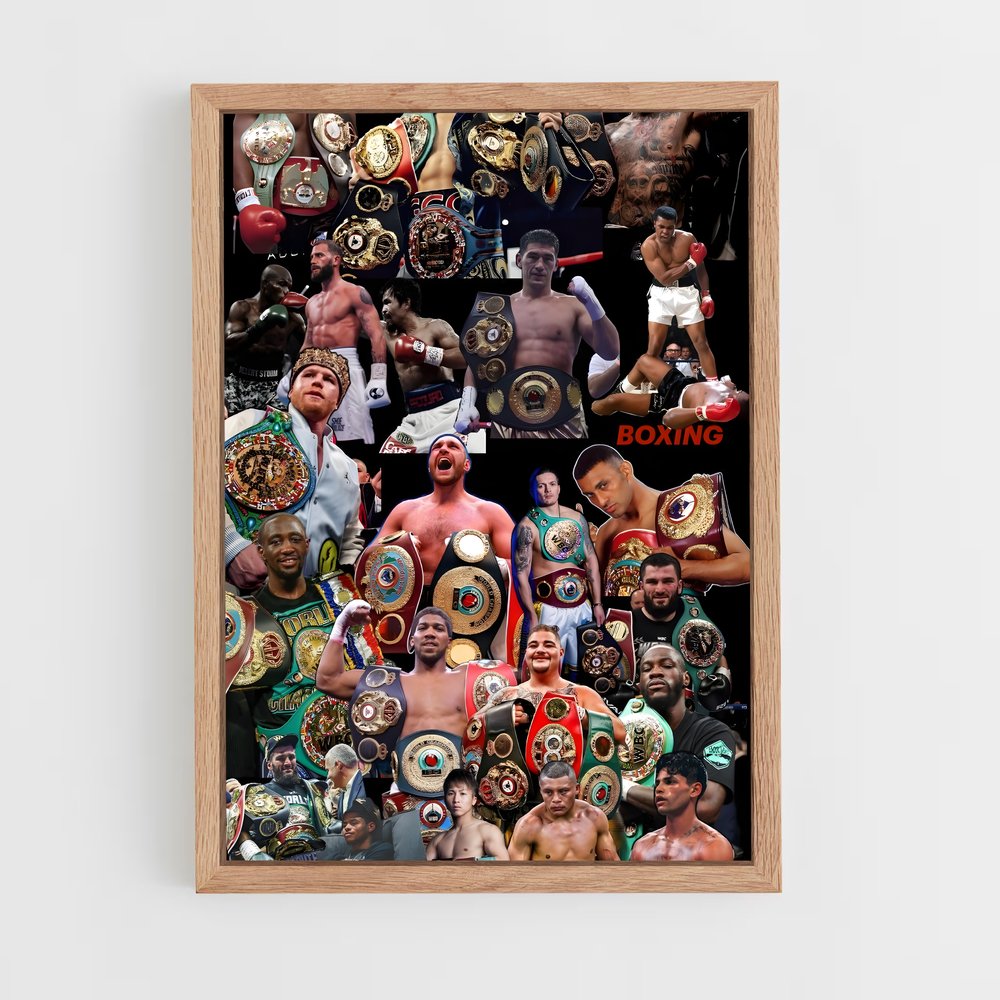 Poster Visages de Guerriers – affiche Muay Thai (vue 4)
